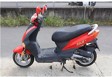 кайык матор: Скутер түрү Yamaha, 50 куб. см, Бензин, Колдонулган — 6