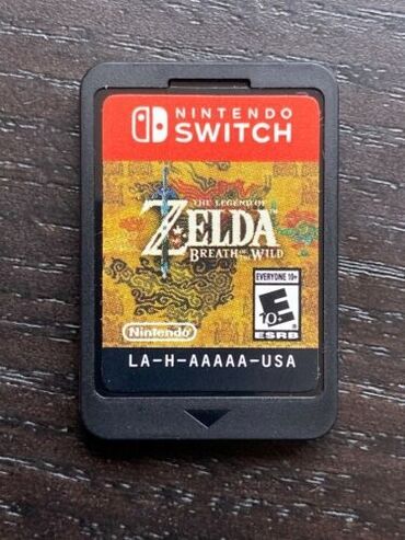 nintendo switch: Обменяю картридж с игрой Zelda breath of the wild на другую игру на