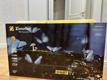 kireditle nomreler: Новый Телевизор Zimmer Led 32" HD (1366x768), Самовывоз