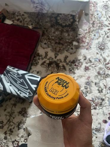 пшикалка для волос: Nishman M1 Matte Hair Defining Paste Argan — матовая паста для укладки — 1