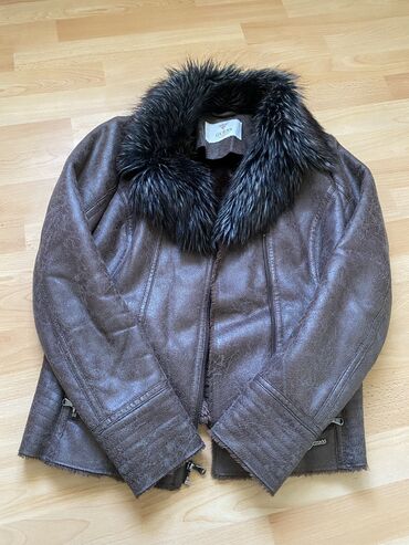 Ostale jakne, kaputi, prsluci: Original guess kozna jakna. M velicina. malo noseno. placena 16000