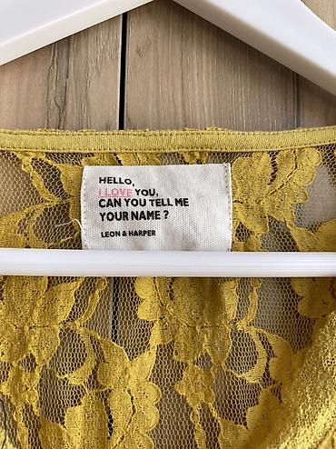 zara топ: Топ, Лен, США, Оверсайз, Укороченная модель, Асимметричная модель, Новый, S — 4