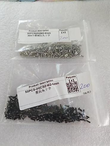 barski set: VIJAK M2 4MM 6MM 8MM 10MM 20MM 25MM 30MM ŠRAF M3 | Slanje po — 3