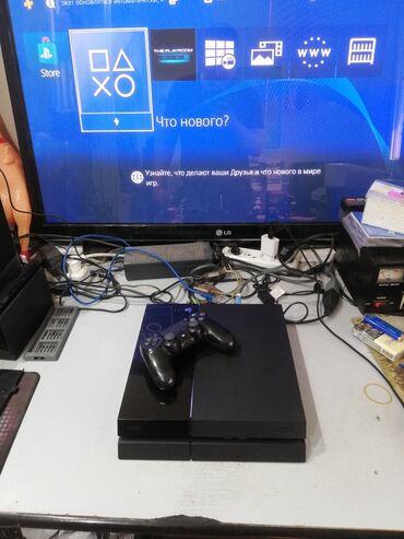 playstation 2 �� �� в Кыргызстан | PS4 (Sony Playstation 4): Playstation 4 fat 500 gb приставка привозная, в комплекте один
