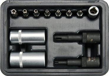 Setovi ručnog alata: YATO YT-12007 – set sigurnosnih Torx nastavaka (Star Tamperproof) — 4