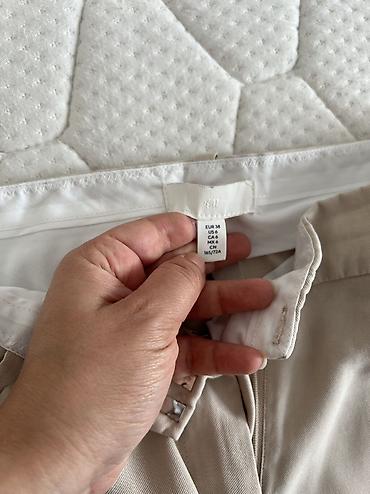 kətan şalvar: Şalvar, H&M, M, rəng - Bej — 3