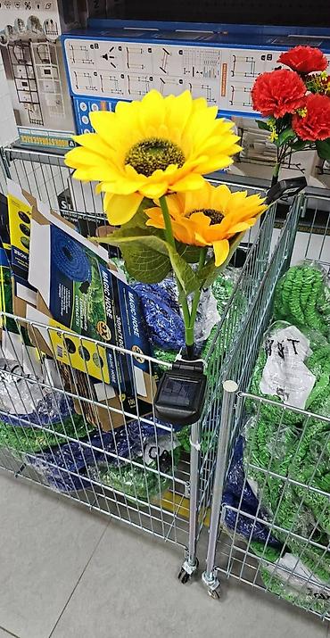 sanjalica 29: Solarna lampa suncokret se puni pomocu solarnog panela. Lampa ima — 1
