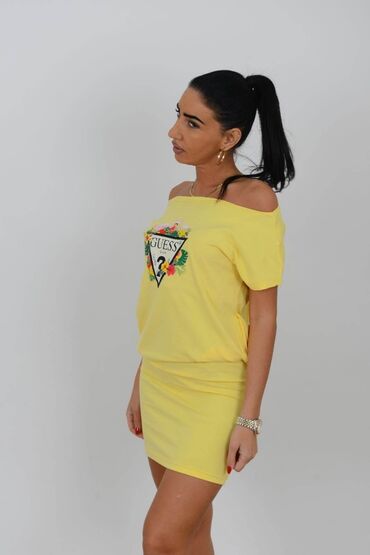 Haljine: 1 za 1700, 2 za 2500
Dužina 95 cm turski bruseni pamuk sa elastinom — 7