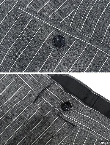 Kostyumlar: Kostyum, Demisezon, 4XL, rəng - Boz — 3