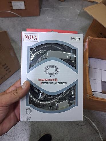 Душевые шланги: NOVA MV-571 duş şlanqı dəsti - Modell: MV-571 - Brend: NOVA - — 1