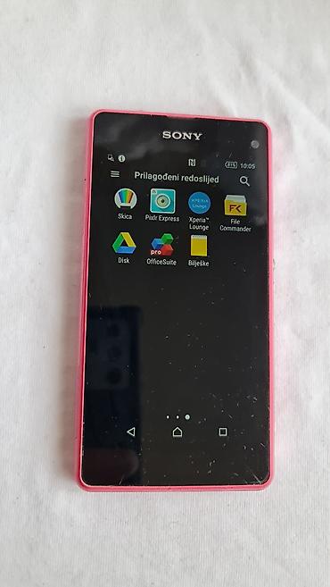 Sony: Sony Xperia (kompakt) – ružičasta boja - ekran - Zadnja kamera — 12