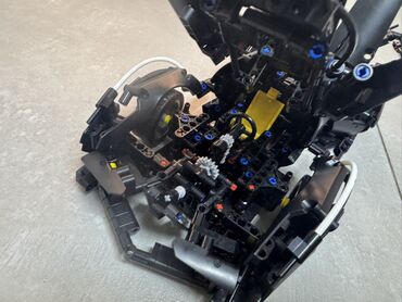 Модели автомобилей: Конструктор Technic: суперкар в черном цвете - Большая авторская — 7