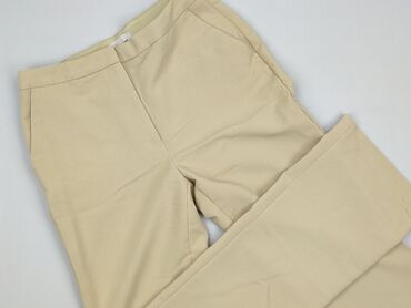 biale spodnie sinsay: H&M, Material trousers for women, size M