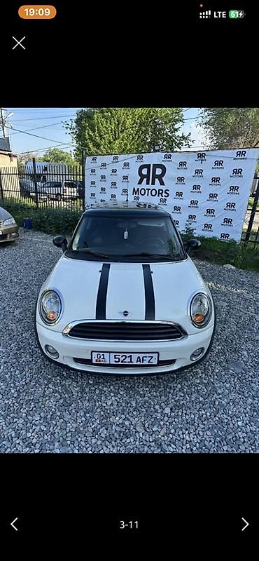 трёхдверный: Mini Mini Cooper (2002-Present): 2010 г., 1.6 л, Механика, Бензин, Хэтчбэк — 3
