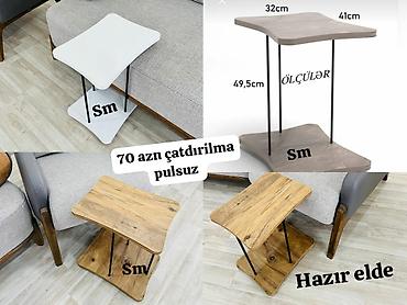 Jurnal masası, Yeni, Açılmayan, MDF, Dördbucaq masa lalafo.az -da Jurnal masası, Yeni, Açılmayan, MDF, Dördbucaq masa
