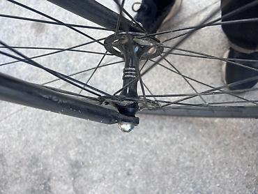 вел: Фикс-байк (single speed) с алюминиевой рамой - Рама и вилка: легкая — 6