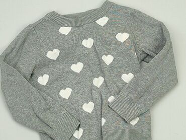 krótki szary sweterek: Sweterek, Fox&Bunny, 2-3 lat, 92-98 cm, stan - Dobry