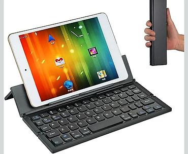 ipad mini 5 satisi: Katlanır Bluetooth Klavye Taşınabilir Seyahat Katlanabilir Klavye Mini — 2