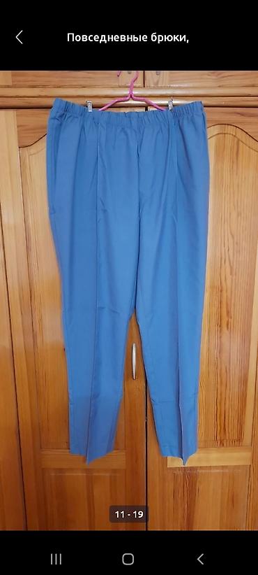 Брюки: Брюки Классические, Осень-весна, Made in KG, Стрейч, Новый, 8XL — 5