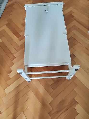 mini rerna na plin: Električna grejna podloga/stočić sa tajmerom - Metalna grejna ploča — 2