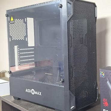 корпус на хр: Корпус ПК, Новый, Aeromax, ATX, цвет - Черный — 7