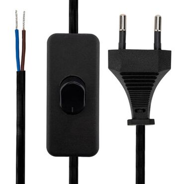 гибкая неоновая лента: Сетевой шнур с вилкой и выключателем Подходит для подключения блока