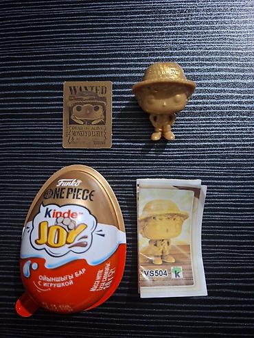 Искусство и коллекционирование: Коллекционная мини-фигурка Funko x Kinder Joy — One Piece, Monkey D — 2