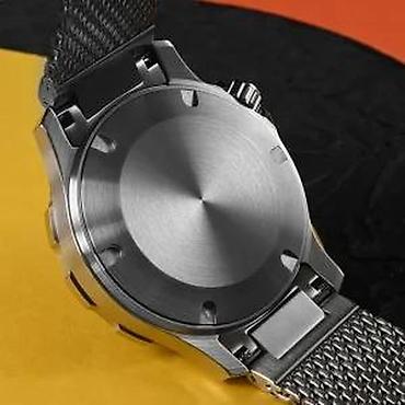 Ručni satovi: San Martin SN085-B - 39.5mm - Siva - Seiko Automatik SN35 — 22