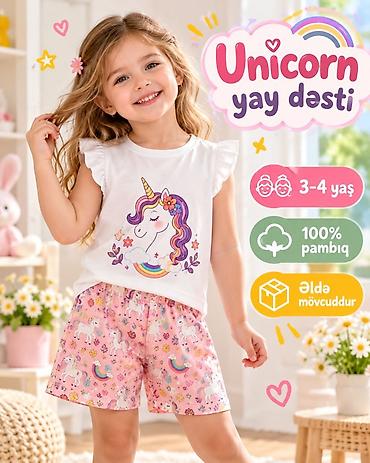 Uşaq dəsti, Qız üçün, 3 - 4 yaş