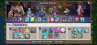oyuncalar: 6800 elmas. Clash of Clans hesabı – inkişaf etmiş Asil Köy və qəhrəman — 4