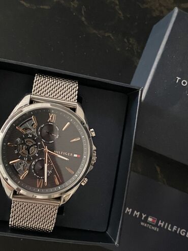 фирменные наручные часы: Мужские часы Tommy Hilfiger Оригинальные часы,состояние идеальное