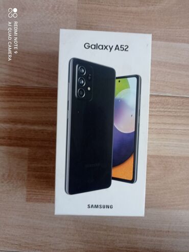 samsung so: Samsung Galaxy A52, Новый, 128 ГБ, цвет - Черный