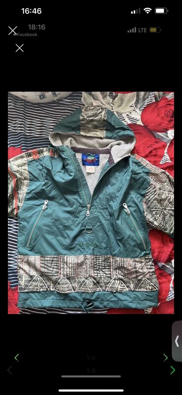 мужские куртки б у: Куртка XL (EU 42), цвет - Голубой