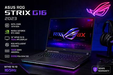 Ноутбуки и аксессуары: Игровой ноутбук ASUS ROG Strix G16 (2023) процессор: intel core i7 — 1