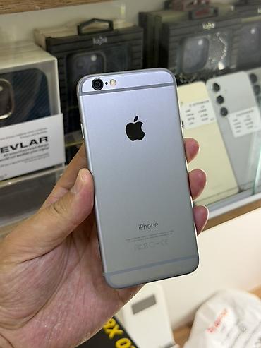 fitbit air: IPhone 6, Б/у, 16 ГБ, Space Gray, 84 % — 1
