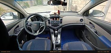 cruze 2012: Chevrolet Cruze sedan – ağ rəng, benzinlə işləyən, avtomatik ötürmə — 1
