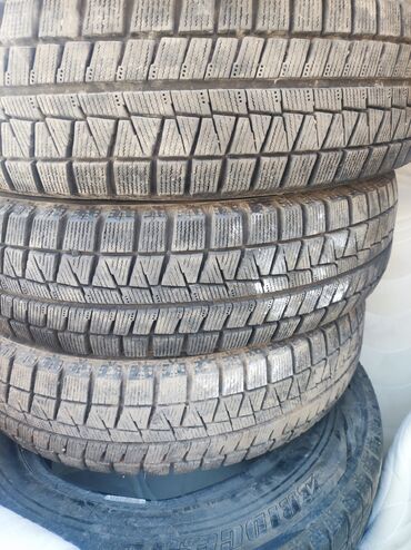 Шины: Шины 175 / 65 / R 14, Зима, Б/у, Комплект, Легковые, Япония, Bridgestone