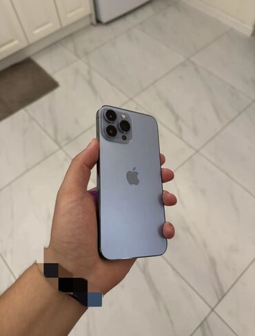 стралная машына: IPhone 13 Pro Max, Колдонулган, 256 ГБ, Sierra Blue, 88 %