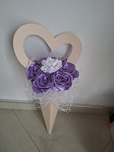 Ostali stilski dekor: Dekorativni aranžmani od veštačkih ruža – ručno rađeni - Ekskluzivni — 7