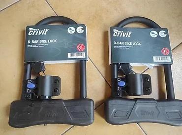 Dodaci za bicikl: Crivit D-Bar Bike Lock – U-brava za bicikl - Masivna D/U konstrukcija — 3
