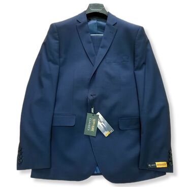 зелёный пиджак: Костюм цвет - Синий