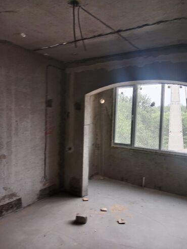 дом в кызыл аскер: 1 комната, 48 м², Индивидуалка, 4 этаж, ПСО (под самоотделку)