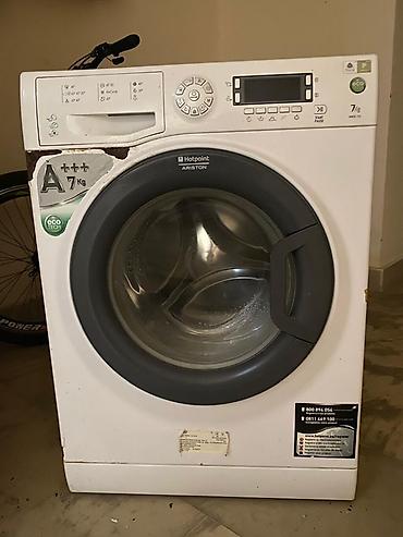 Hotpoint-Ariston önyükləmə paltaryuyan maşın - Yük tutumu: 7 kq -