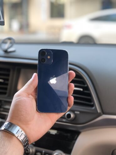 IPhone 12 mini, 64 GB, Mavi, Simsiz şarj, Face ID