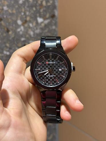iphone whatch: Мужские наручные часы CURREN - Кварцевый механизм. - Корпус и браслет — 4