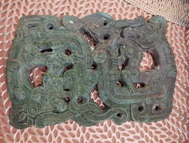 сары булун: Антикварная пряжка "Тигр и Змей", старинный Китай, 17 тыс.сом