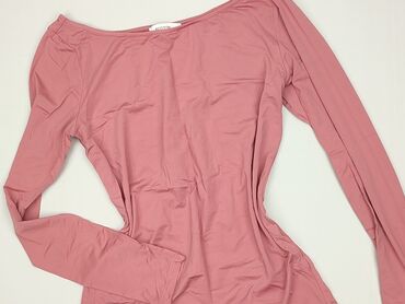 czerwona bluzki z bufkami: Reserved, Women's blouse, size S (EU 36)
