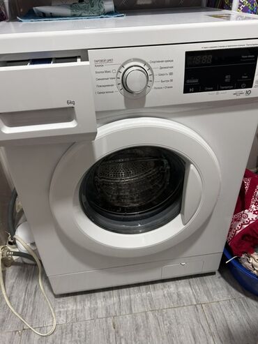 lingbo a15 характеристики: Кир жуучу машина LG, Автомат, 6 кг чейин, Компакттуу
