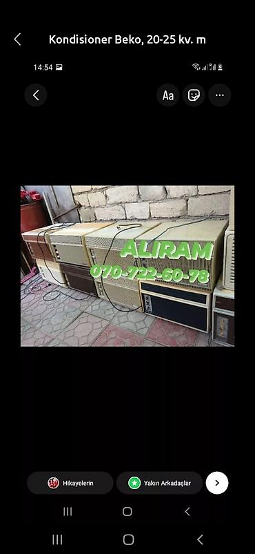 Kondisionerlər: Alıram — 1