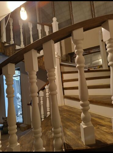 Pilləkən məhəccərləri: Taxta pilləkən və interyer dekoru üzrə peşəkar istehsal–quraşdırma — 6